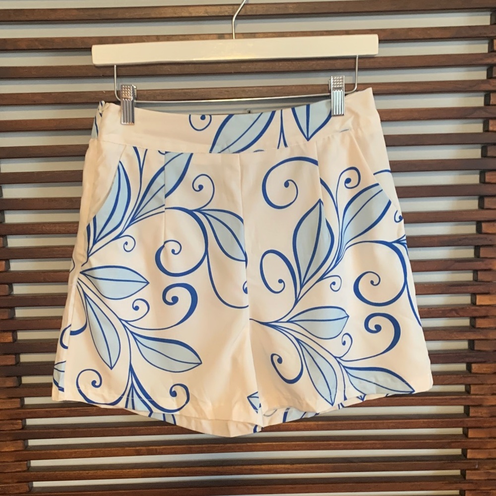 Floral Patterned Dress Shorts